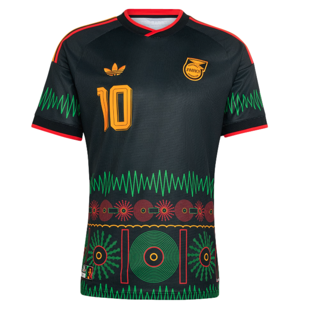 Adidas Jamaica 2026 Bob Marley #10 Away Jersey