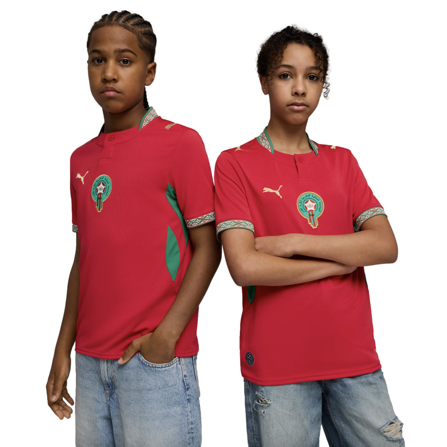 Puma Morocco 2026 Youth Home Jersey