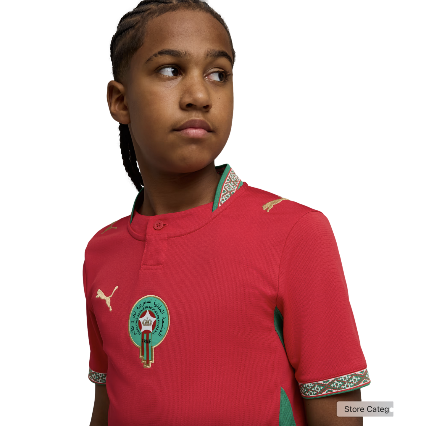 Puma Morocco 2026 Youth Home Jersey