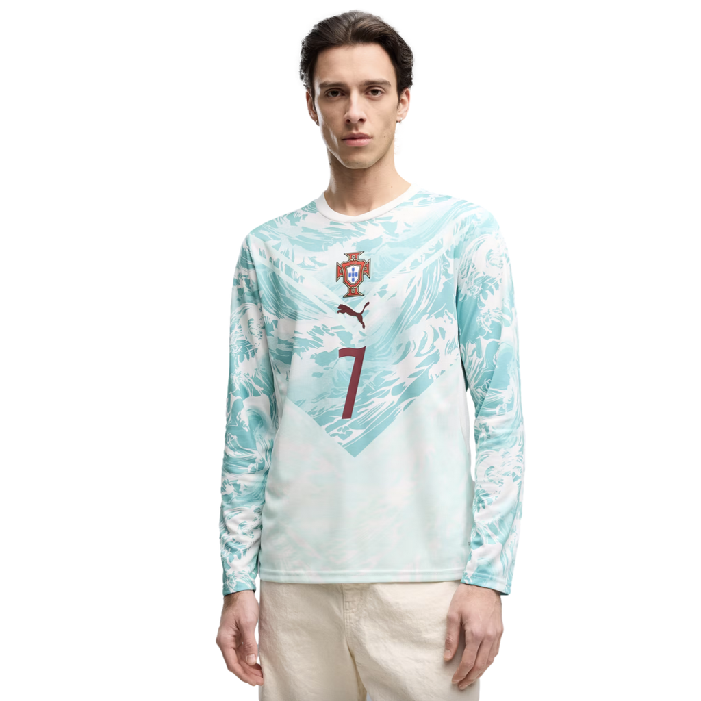 Puma Portugal 2026 Ronaldo Long Sleeve Away Jersey