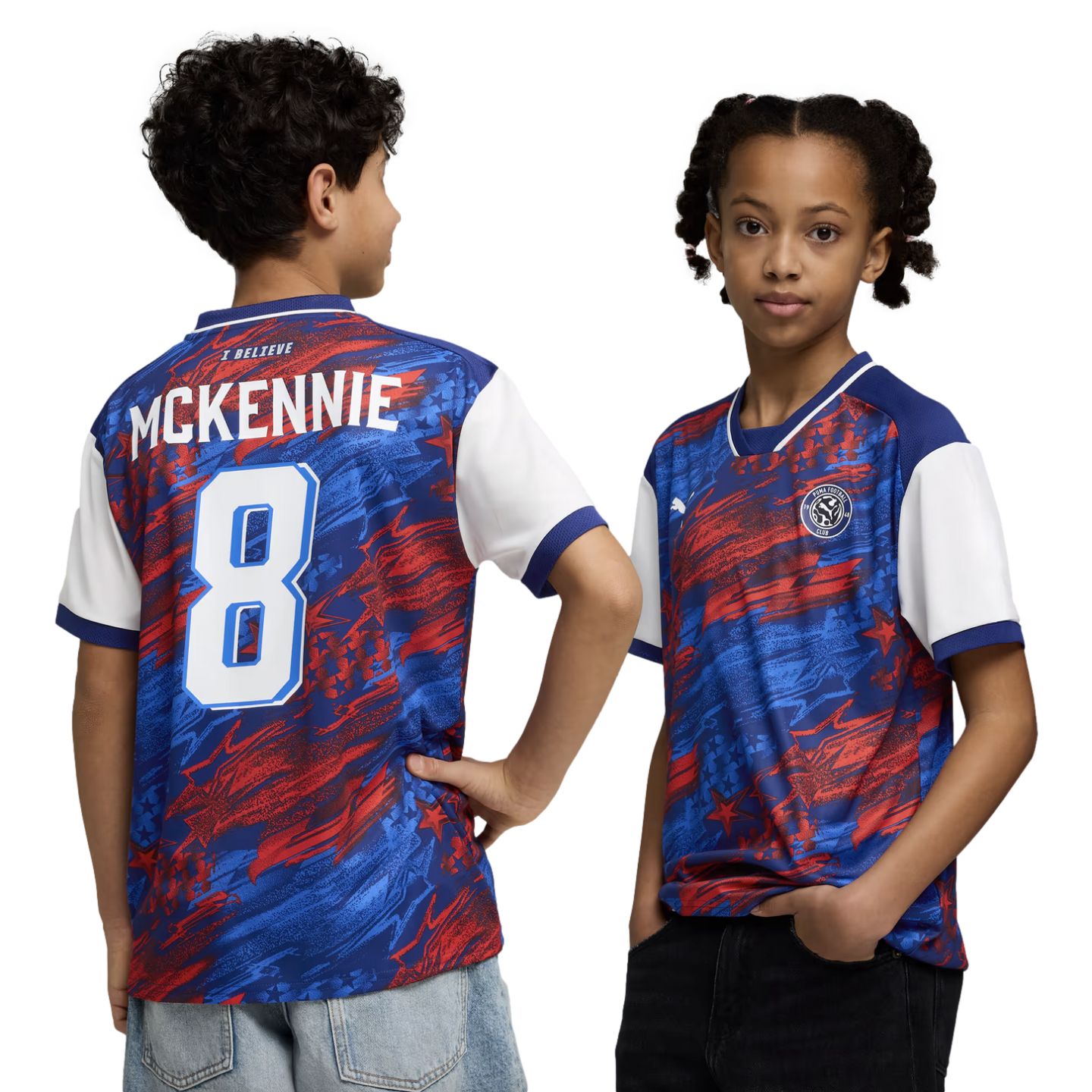 Puma McKennie 8 USA Passion Youth Jersey