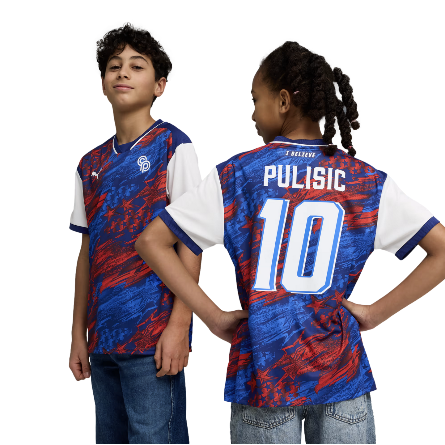 Puma CP Pulisic 10 USA Passion Youth Jersey