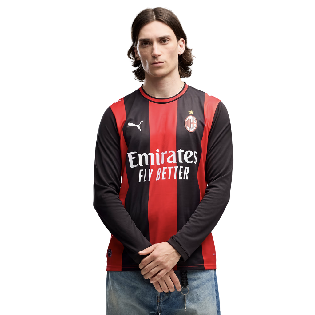 Puma AC Milan 26/27 Long Sleeve Home Jersey