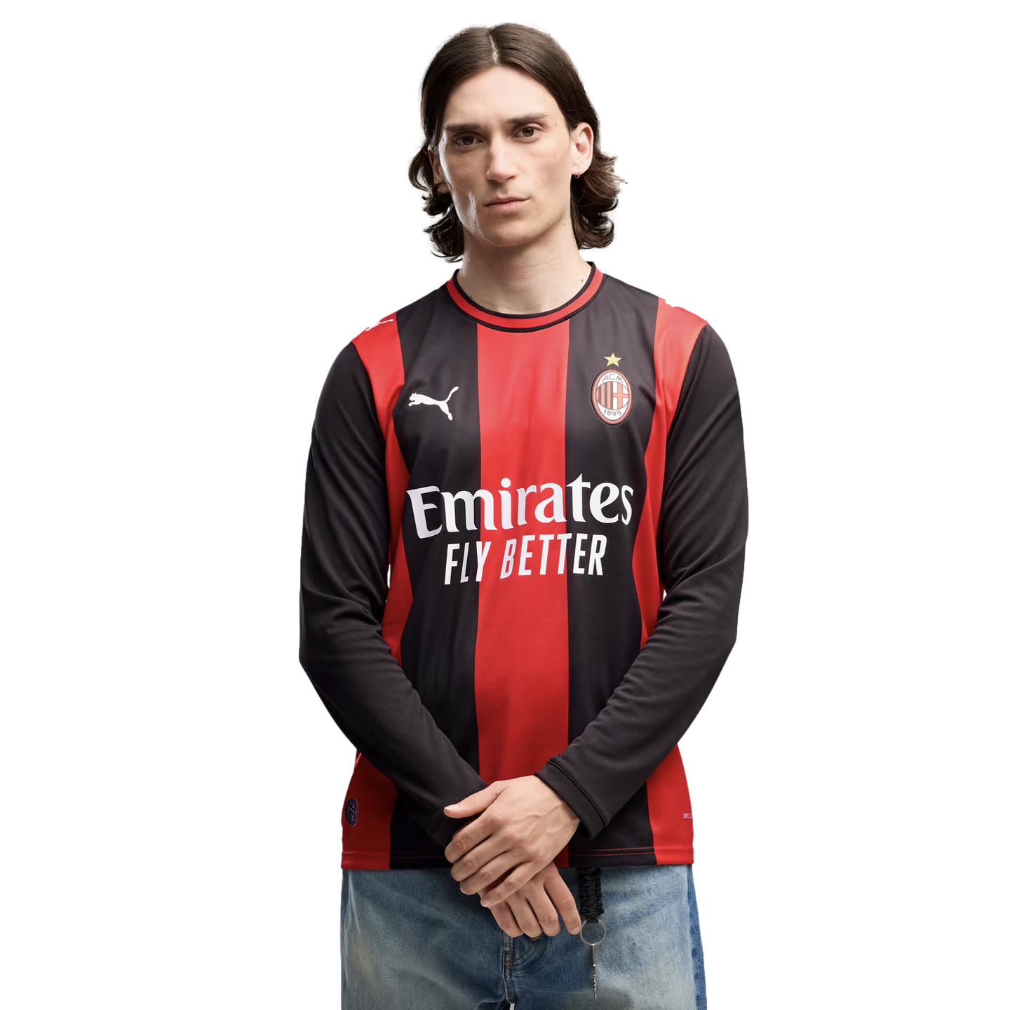 Puma AC Milan 26/27 Long Sleeve Home Jersey