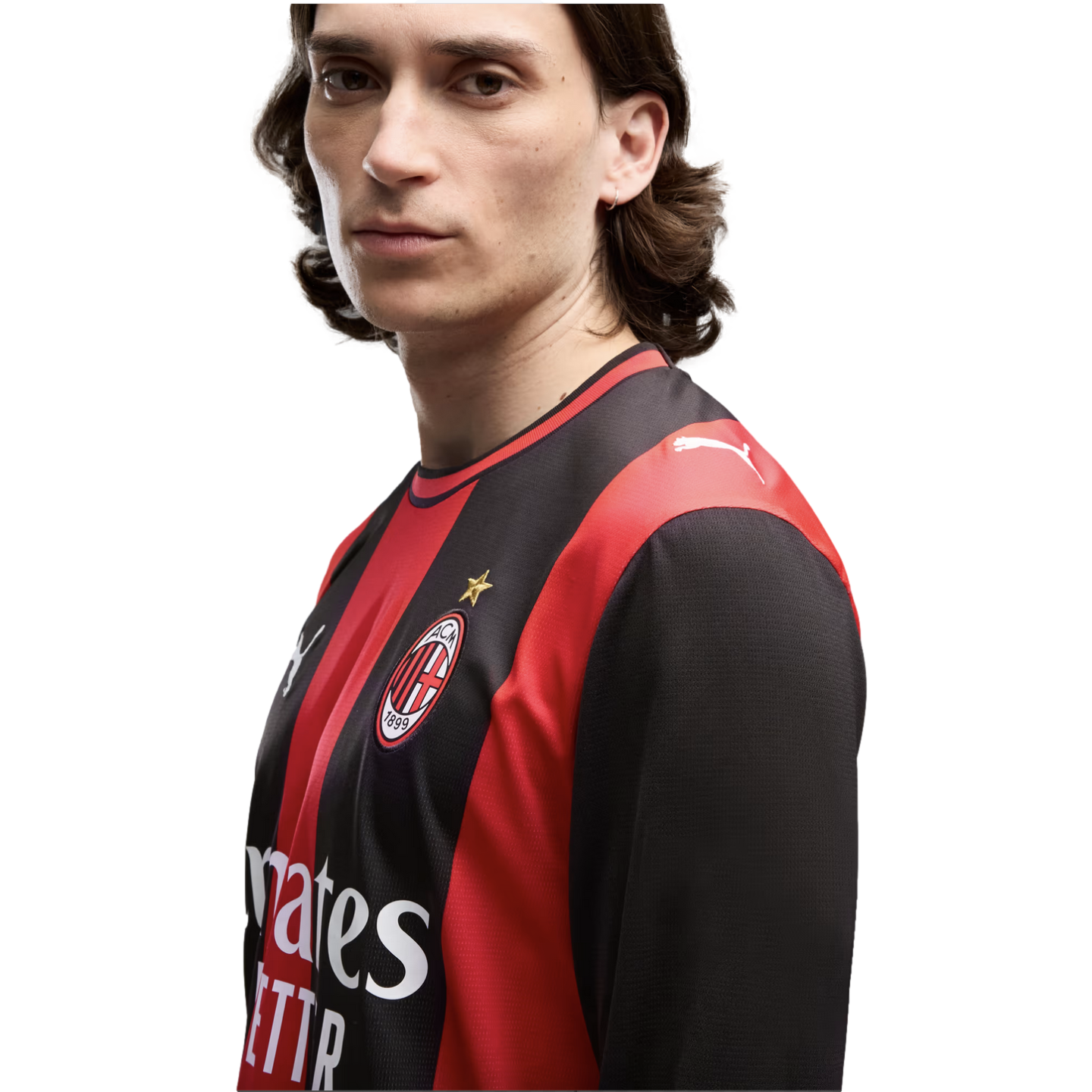 Puma AC Milan 26/27 Long Sleeve Home Jersey