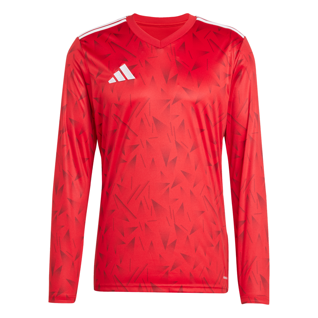 adidas Youth Team Icon 25 Long Sleeve Jersey - Red