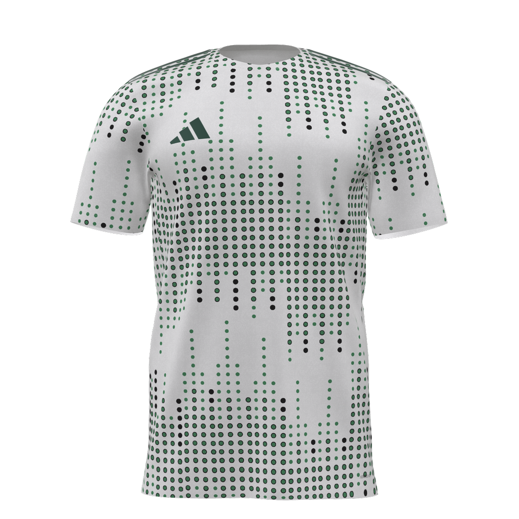 adidas Youth Custom Graphic 25 Jersey Castro Valley SC - White