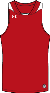 Under Armour Youth Fury 2 Jersey - Red