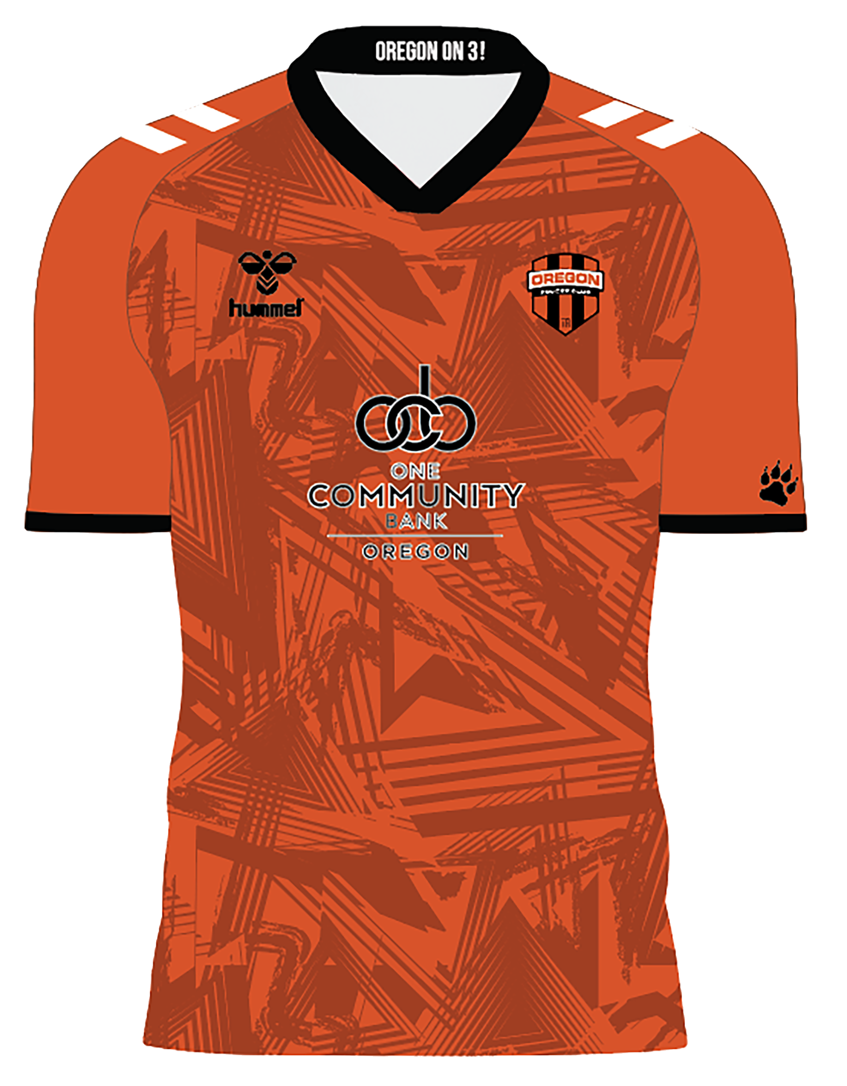 Hummel Youth Custom Oregon SC Jersey - Orange