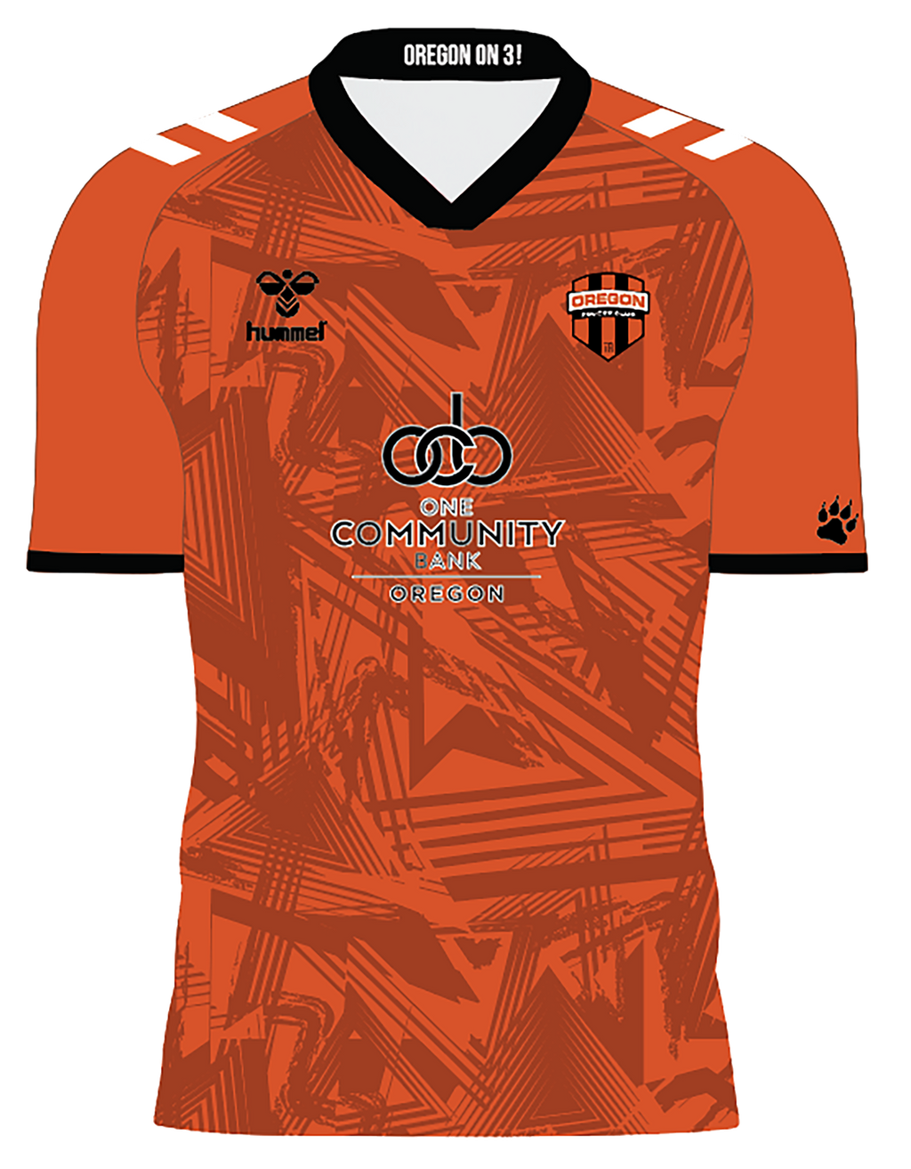 Hummel Custom Oregon SC Jersey - Orange